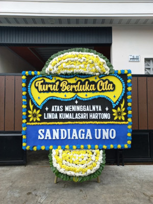 Papan Bunga Duka di Sei Sikambing D