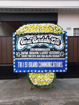 Papan Bunga Duka di Sei Sikambing D